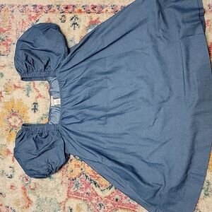 NWOT Chambray dress size medium